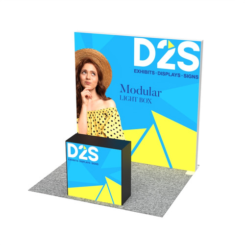 SEG PVC LIGHT BOX BOOTH (MODEL 4) DOUBLE-SIDED