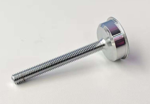 MF62 Door-to-Pillar Connector to W3094 Upright Extrusion, Steel — φ34×84mm
