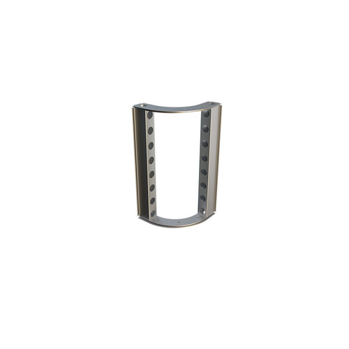 MF62 φ496×496mm welded anodized aluminum 1/4 curved frame for 62mm modular frame system