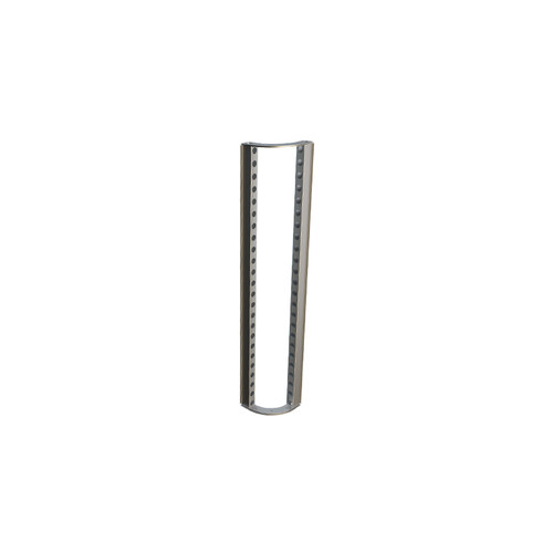MF62 1/4 Curved Frame Wall, Anodized, Welded — φ496×1488mm (4Y496)