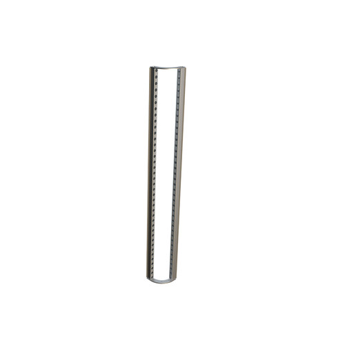 MF62 φ496×2418mm welded anodized aluminum 1/4 curved frame for 62mm modular frame system