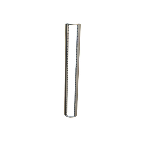 MF62 φ496×2480mm welded anodized aluminum 1/4 curved frame for 62mm modular frame system