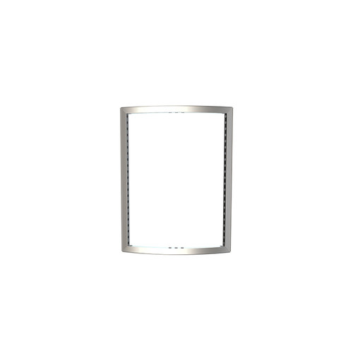 MF62 1/8 Curved Frame Wall, Anodized, Welded — φ2976×1488mm (8Y2976)