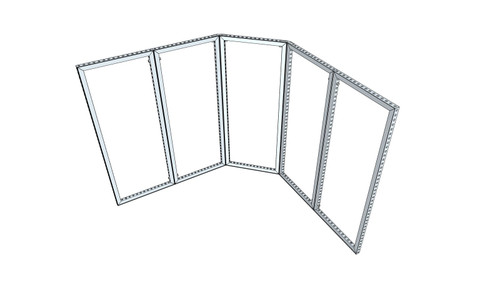 MF62 10×10 ft Island Booth Kit – Design 1