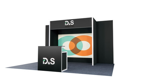 MF62 10×15 ft Island Booth Kit – Design 1
