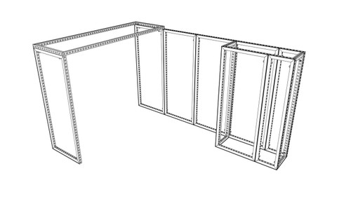 MF62 10×15 ft Island Booth Kit – Design 2