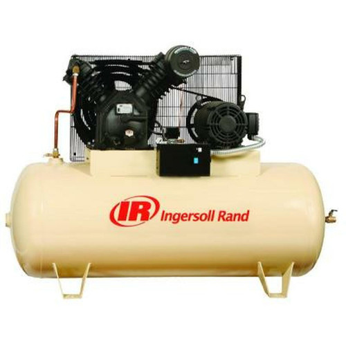 Ingersoll Rand Type 30 Premium 2 Stage 120 Gal 15 HP Horizontal Compressor