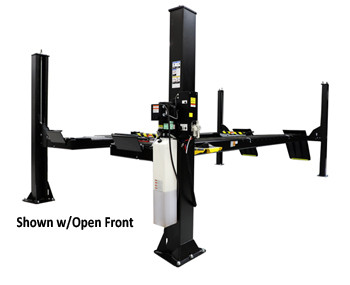 Challenger AR4115XAX Ex-Length Closed Front 15,000 lbs 4 Post Alignment ...