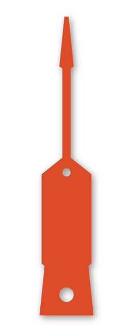 Arrow Self Lock Key Tags (QTY. 1,000) Orange