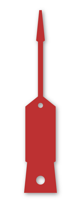 Arrow Self Lock Key Tags (QTY. 1,000) Red