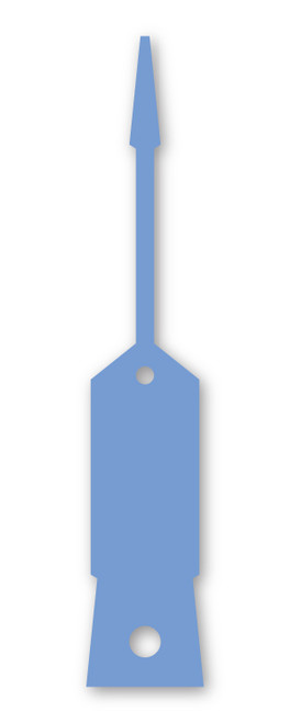 Arrow Self Lock Key Tags (QTY. 1,000) Blue