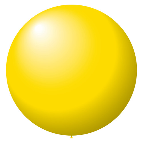 60" Giant Balloons / "Cloud Busters" (1 per pack) - Yellow