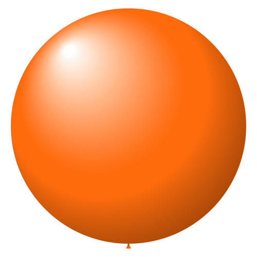 60" Giant Balloons / "Cloud Busters" (1 per pack) - Orange