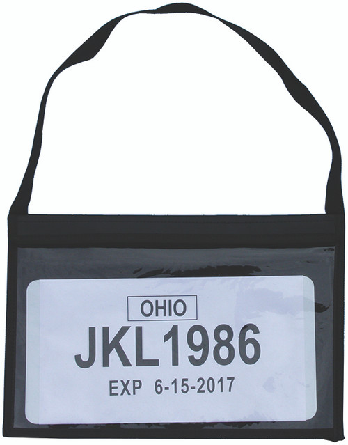 License Plate Holders-Tag Bag License Plate Holder