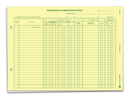 Commission Voucher Report