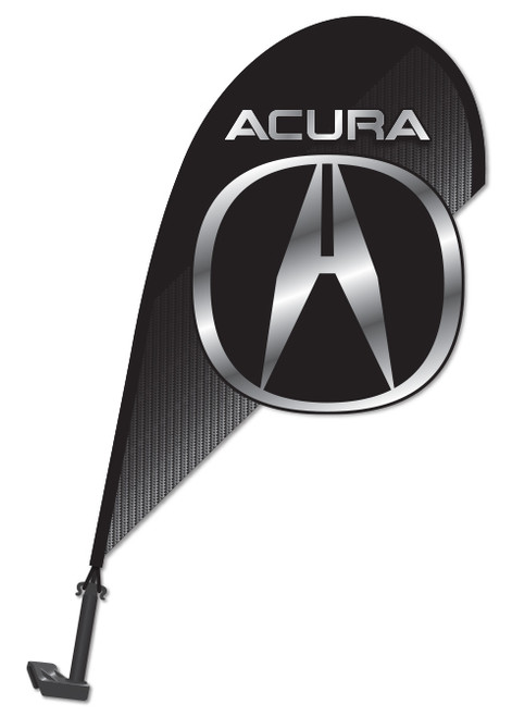 3D Vehicle Clip-On Paddle Flags - MANUFACTURER (QTY. 1) - ACURA