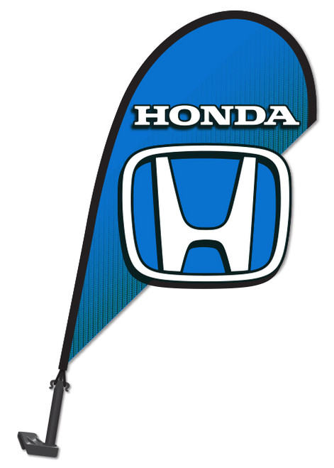 3D Vehicle Clip-On Paddle Flags - MANUFACTURER (QTY. 1) - HONDA