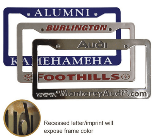 Plate Frames - Edge FX - CUSTOM