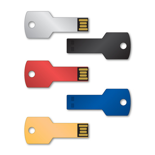 USB Flash Drive - Key Style - 32GB - Blank (50 qty) - as low as $4.34 ea!