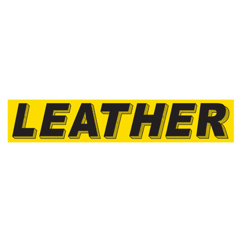 Window Sticker Slogans - LEATHER