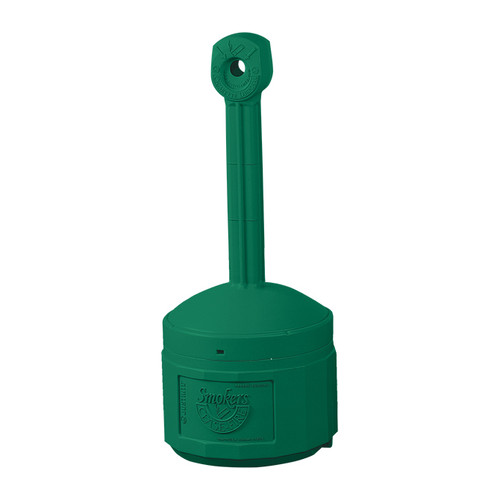 Smokers Cease Fire Cigarette Butt Receptical - GREEN