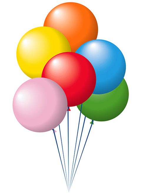 17" Assorted Latex Balloons; no white (72 per bag)