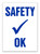 "Safety OK" Inspection Stickers (QTY. 100)