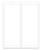 Peel n' Seal Laser Window Sticker #8300-PERF (Adhesive) BLANK Stock w/perf. (8.5" x 11") QTY: 250