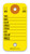 Colored Key Tags   Form #CT 5 9 (QTY: 500) Yellow
