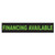 Slogan Window Stickers - Black on Green - FINANCING AVAILABLE