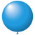 17" Latex Balloons - 72 "One Color" Per Bag - Blue