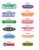 Custom Domed Auto Stickers  (chrome, white or clear) QTY. 250