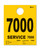 HeavyBrite 4-part Service Dispatch #'s (YELLOW) - QTY. 1,000