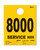 HeavyBrite 4-part Service Dispatch #'s (YELLOW) - QTY. 1,000