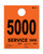 HeavyBrite 4-part Service Dispatch #'s (ORANGE) - QTY. 1,000