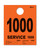 HeavyBrite 4-part Service Dispatch #'s (ORANGE) - QTY. 1,000