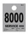 HeavyBrite 4-part Service Dispatch #'s (GRAY) - QTY. 1,000