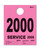 HeavyBrite 4-part Service Dispatch #'s (PINK) - QTY. 1,000