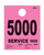 HeavyBrite 4-part Service Dispatch #'s (PINK) - QTY. 1,000
