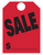 Mirror Hang Tags (Jumbo) SALE - TRUE RED (Qty. 50)