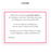 Custom Thank You Cards & Envelopes (pack of 100)