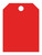 Mirror Hang Tags (Jumbo ) BLANK - RED