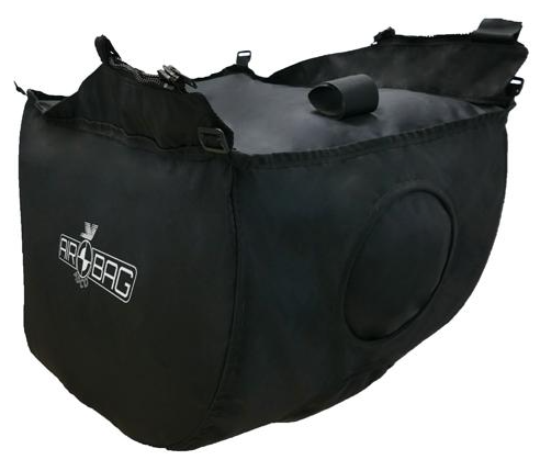 Zipped on Paramotor Airbag for Split Leg Harness Apco Aviation