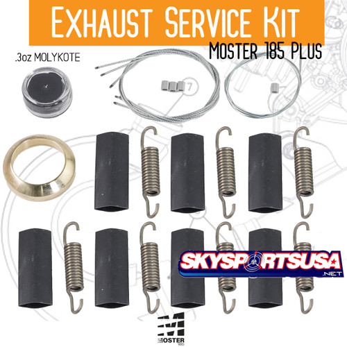 Exhaust Service Kit MY20-25 Moster 185 | SkySportsUSA.net