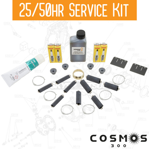 25/50hr Maintenance Kit for Cosmos 300 | Vittorazi Cosmos 300