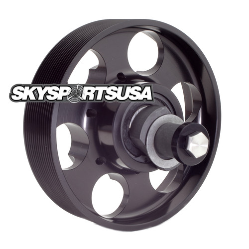 MF113b Pulley 128mm 13 Grooves Fully Assembled with Eccentric