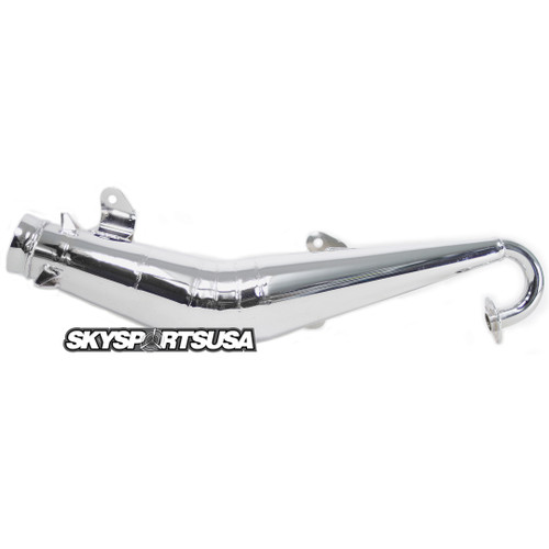 MFR200b Exhaust Chrome Lower Section | Vittorazi Moster 185 MY20