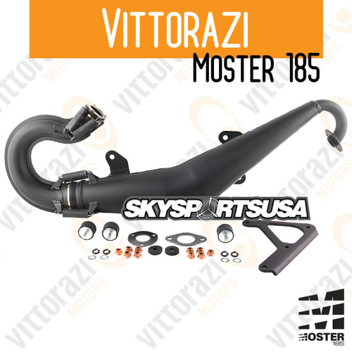 MI200e *New* MY25 Exhaust black, Double Bronze Bushing, and Plate