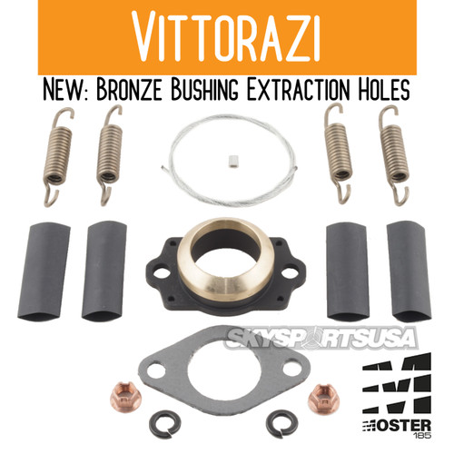 MY201 *New* MY25 Exhaust Flange with Assembled Bushing 40/50hr