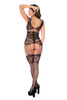 Mapale Celestial Sparkle Cincher Bodystocking Lingerie (#1132)